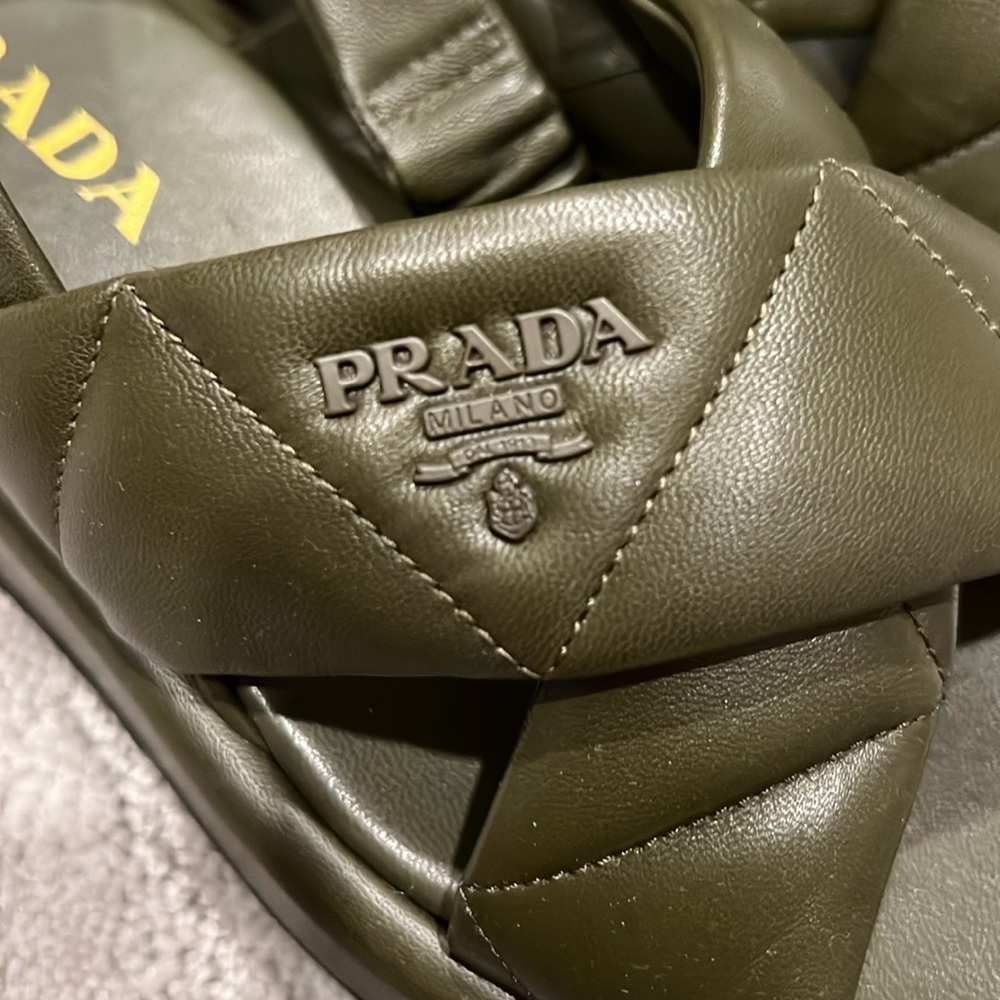 Prada sandals size 38.5 - Picture 3 of 5